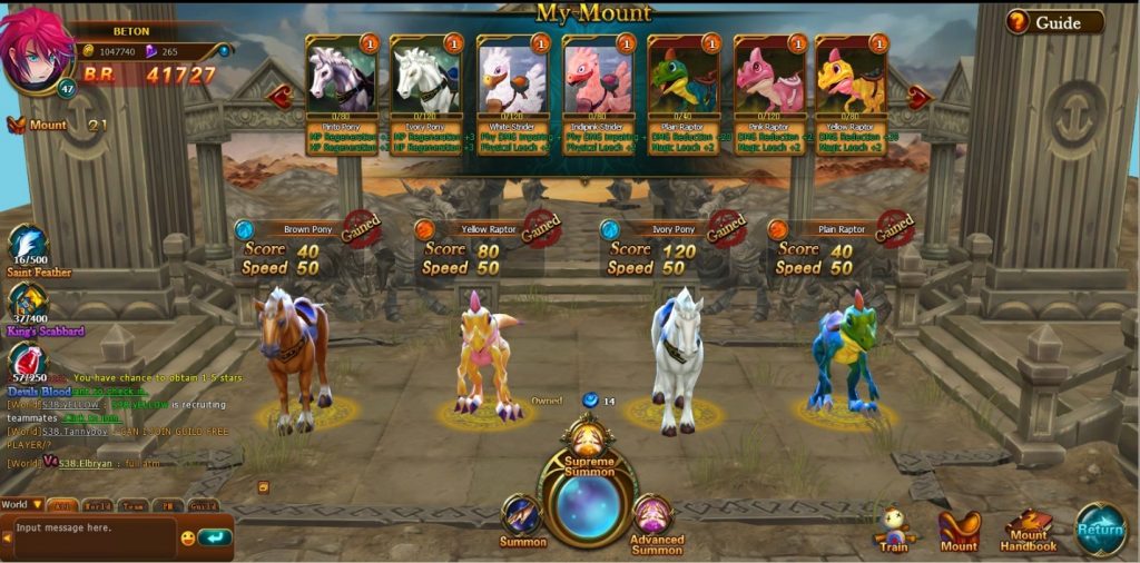 clash of kings avatars